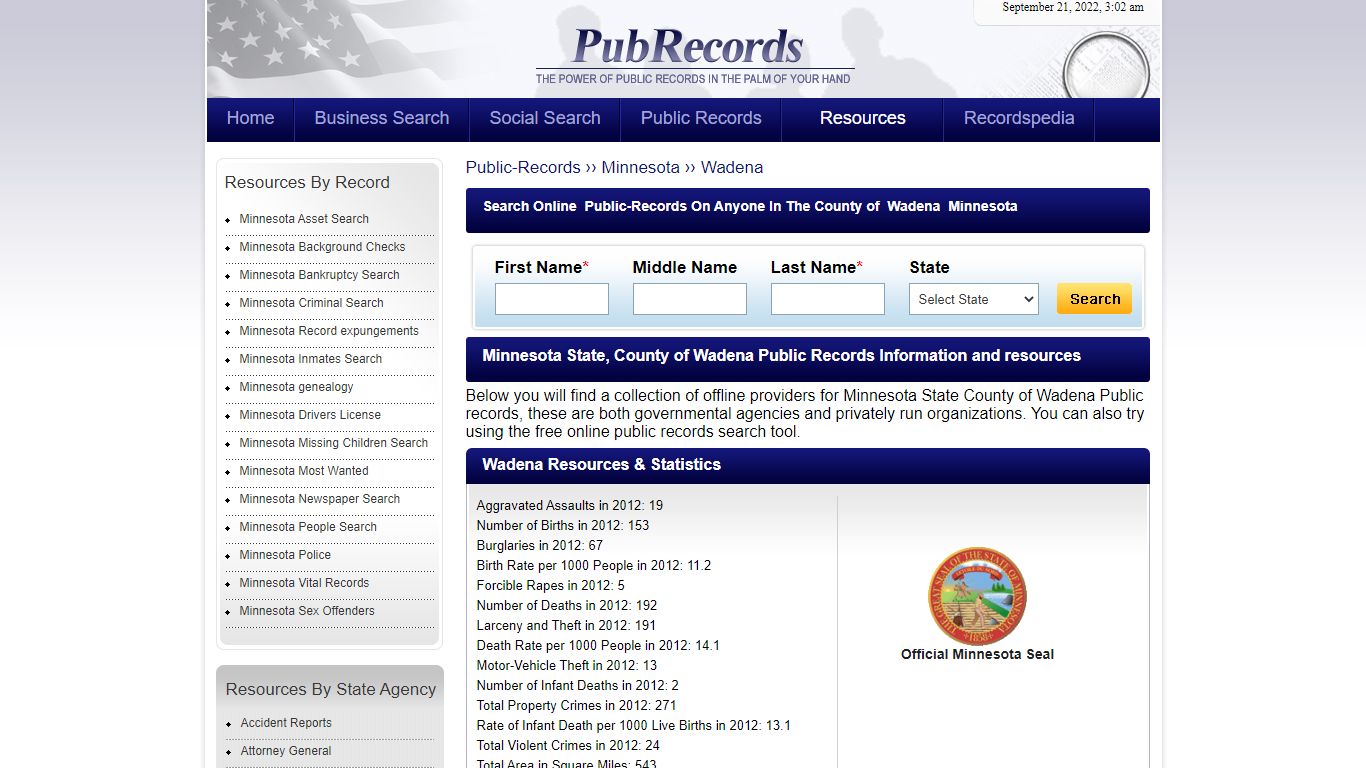 Wadena County, Minnesota Public Records - Pubrecords.com
